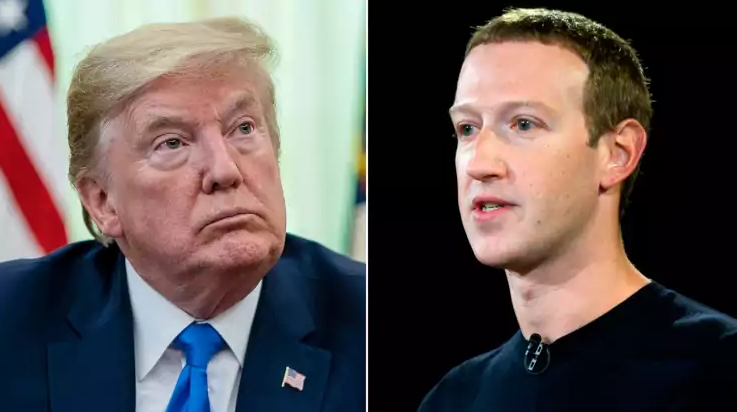 Trump advirtió a Zuckerberg por interferir en la campaña electoral: “Pasará el resto de su vida en prisión”