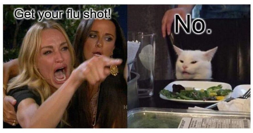 Para cualquiera que esté pensando en vacunarse contra la gripe o en obligar a otros a hacerlo