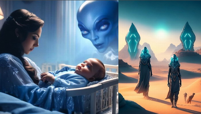 Extraterrestres viajeros espaciales le contaron a una mujer sobre su hijo desaparecido